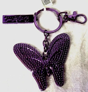 New 2024 Dollywood Exclusive Dolly Parton Purple Butterfly Key Chain - L - Picture 1 of 2