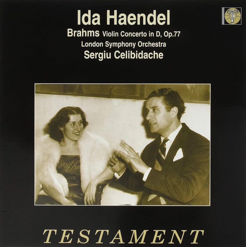 Ida Haendel - Brahms: Violin Concerto In D, Op.77 (Mono Version)(180g Vinyl) - Image 1 of 1