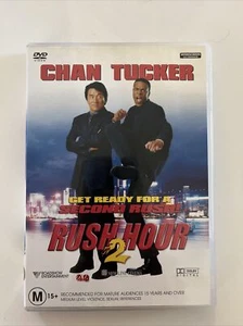 Rush Hour 2 (DVD, 2001) Jackie Chan Region 4 PAL - Imagen 1 de 6