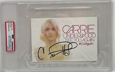 CARRIE UNDERWOOD Signed Autograph Slabbed Encapsulated PSA/DNA