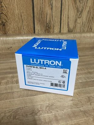 Interruptor atenuador inteligente Lutron Diva con placa de pared para iluminación inteligente Caséta nuevo Foto 1 de 3