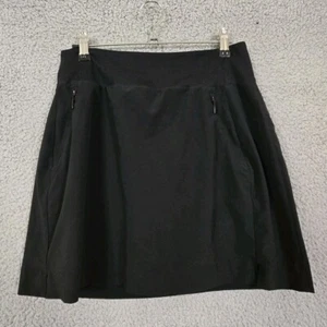 Athleta Soho Skort Lightweight Stretchy Black Women's Size 2 VGUC - Picture 1 of 8