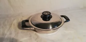 πππAMC - 1985 - PENTOLA TOPF PFANNE KOCHTOPF 8014 - 20 cm GAS VISIOTHERM - Foto 1 di 12