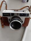 Anscomark M Vintage 35MM Camera with 1/35 Lens and Leather Case