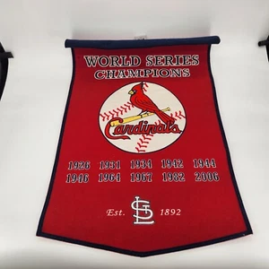 Winning Streak St. Louis Cardinals World Series Champions Blend Banner (1892) - Picture 1 of 6