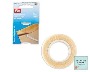 Prym Leather Adhesive Tape - 12mm x 5m - Double Sided - Picture 1 of 3
