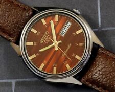 VINTAGE SEIKO 5 CAL 6309 AUTOMATIC DAY DATE JAPAN MENS WATCH OVERHAULED 3164 16