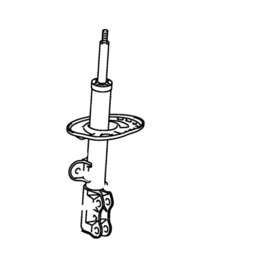 Juego de amortiguadores y puntales delanteros y traseros originales Toyota Prius V 2012 OEM Foto 1 de 2