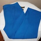 Kay Unger Compression Stretch Boot Cut Seamed Front Back Blue Pants 3X NWT