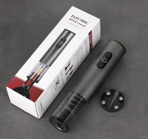 Electric Wine Bottle Opener Foil Cutter Set Wine Bottle Opener Tool For Wine New - Picture 1 of 12