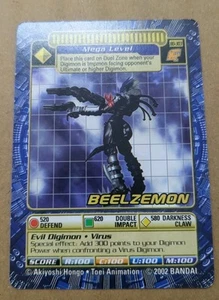 Digimon Digi Battle Card - Beelzemon BO-303 - Series 6 Excellent Condition - Picture 1 of 6