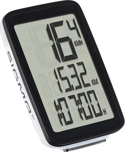 Fahrradcomputer Weiß kabellos Fahrradtacho LCD - SIGMA Pure 1 ATS -UNVOLLSTÄNDIG - Bild 1 von 5
