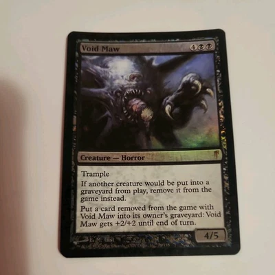 Void Maw FOIL Coldsnap NM Black Rare MAGIC GATHERING CARD - Image 1 of 4