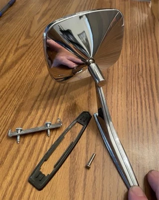 Driver side door mirror 1968-1972 Chevrolet Impala Camaro Chevelle - Image 1 of 4