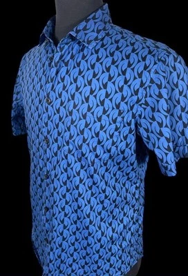 CAMISA VERANO PESO MARC JACOBS CAPRICHOSA MANGA CORTA BOTÓN DELANTERO TALLA S Foto 1 de 4