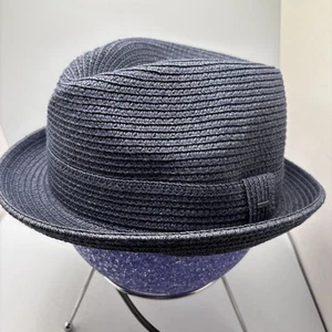 Bailey Of Hollywood Breed Fedora Strohhut blau Größe Small 55 % Papier 45 % Poly - Bild 1 von 13