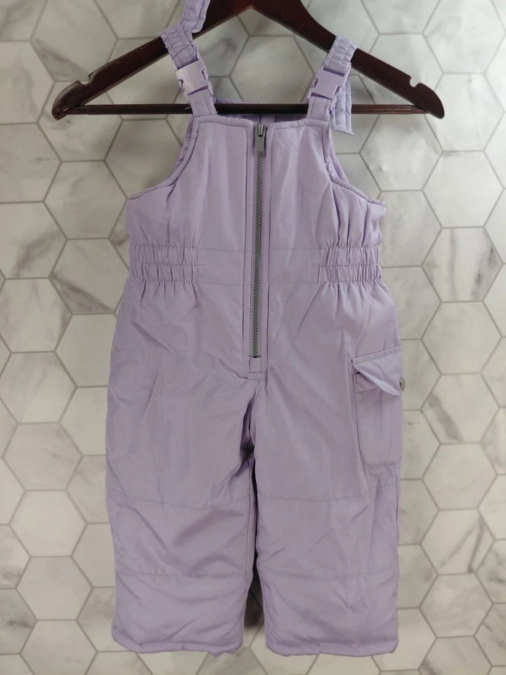 Pantalones de nieve Carters baberos niñas talla 2T lavanda⭐️⭐️⭐️⭐️⭐️⭐️⭐️ Foto 1 de 4
