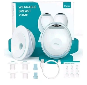 P20 Wearable Breast Pump Hands Free,4 Modes & 12 Levels Suction 2 Pack - Picture 1 of 6