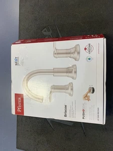 Pfister Briscoe 8 in. Widespread Double Handle Bathroom Faucet in Brushed Nickel - Picture 1 of 3