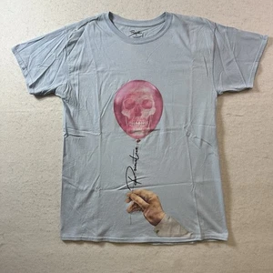 Camiseta Primitive Apparel Para Hombre Grande Azul Cielo Monopatín Calavera Globo Escritura - Imagen 1 de 5