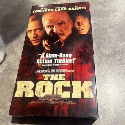 The Rock (VHS, 1998) Used ***TESTED*** - Image 1 of 4