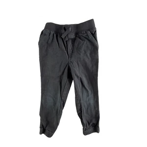 Garanimals Boys Black Ripstop Pull On Drawstring Skinny Leg Pants Size 4T/NP4 - Picture 1 of 7