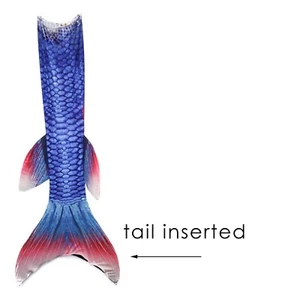 New Mermaid Tail Swimwear Costume That You Can Actually Swim In Fun Water Sports - Picture 1 of 4