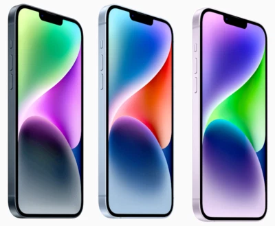 🔥NEW Apple iPhone 14 6.1" 100% 🔋 Battery Factory 🔓 Unlocked 128/256GB COLORS - Image 1 of 4