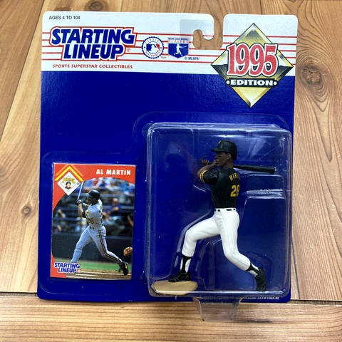 UNOPENED Starting Lineup 1995 Al Martin Pittsburgh Pirates  MLB Action Figure Cover
