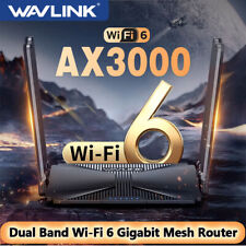 WAVLINK AX3000 WIFI 6 Gigabit Wireless Router Dual Band Mesh Router 802.11ax