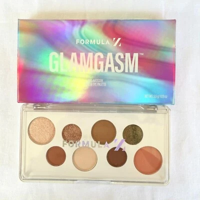 Formula Z GLAMGASM Face and Eye Palette 9 Shade Pro Artistry Makeup Compact NIB - Image 1 of 4