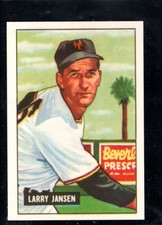 1986 Card Collectors Company 1951 Bowman Reprints Pick From List 1-200