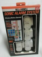 New Bell & Howell SONIC ALARM System Wireless Battery Operated NIB Original