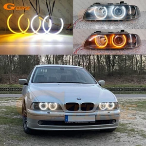 For BMW E39 540i 530i 528i 525i 523i M5 Ultra Bright LED Angel Eyes Halo Rings - Picture 1 of 20