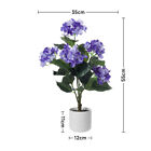 Large Artificial Rose Tree in Pot Fake Flower Plant Outdoor Home Office Decor UK