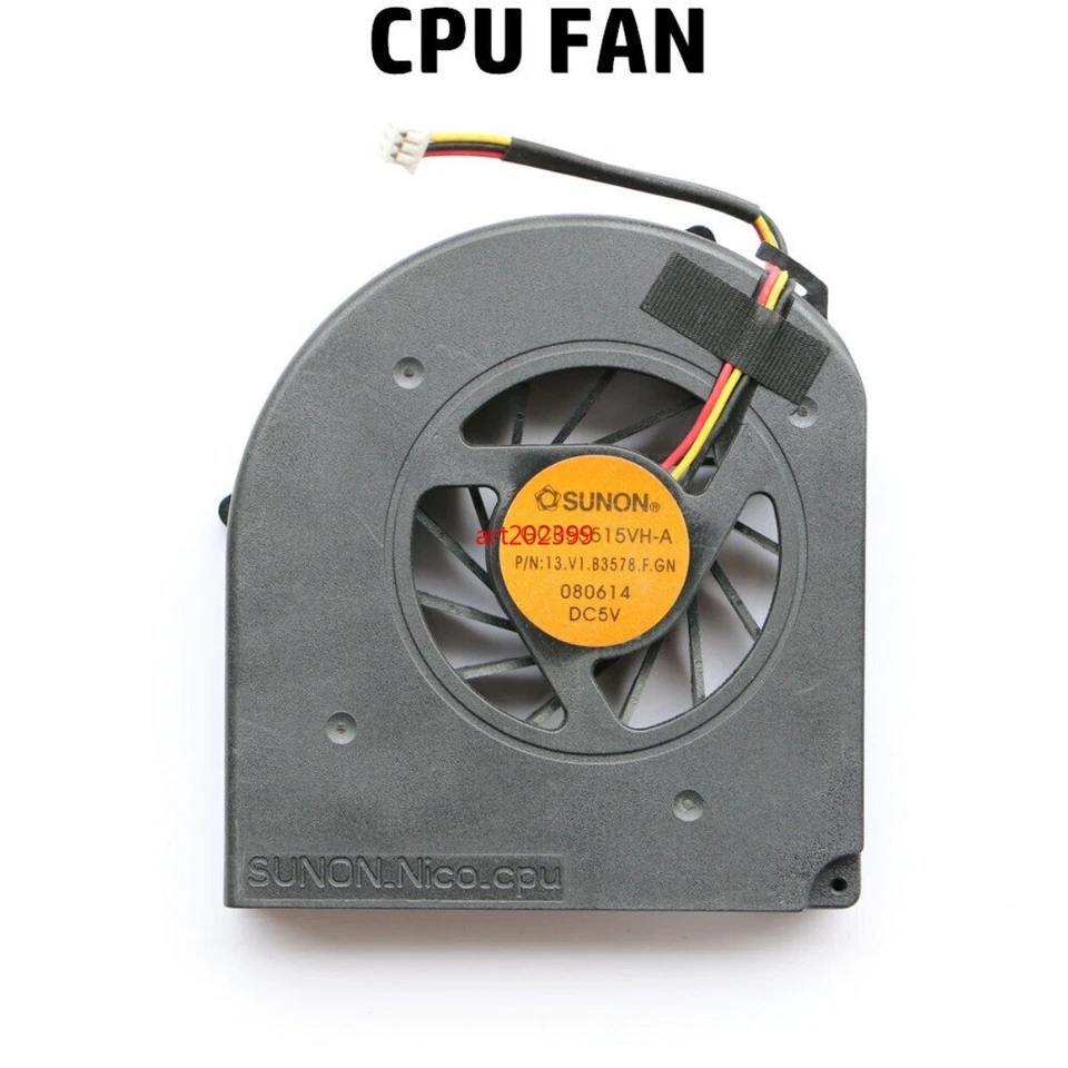 Lenovo Thinkpad W700 W701 CPU COOLING FAN （CPU FAN）GC055515VH-A - Image 1 of 1