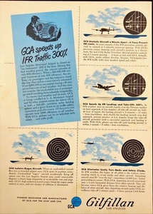 Gilfillan GCA Ground Controlled Approach Los Angeles Vintage Print Ad 1949 - Bild 1 von 6
