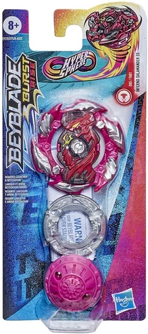 Hasbro Inferno Salamander S5 Wing Jagged-H Burst Rise Hypersphere Beyblade E9235 Cover