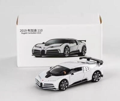 JKM 1:64 Bugatti Centodieci 110 Diecast Metal Model Car Collection New in Box - Bild 1 von 4