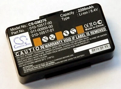 NUEVA Batería Garmin GPSMAP 276 276C 296 396 496 GPS 2200mAh 8.4v 010-10517-00 mapa Foto 1 de 3