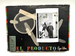 Paul Rand Mid-Century Modern/Man Ray/Caja de cigarros 1952 modernista con foto - Imagen 1 de 8