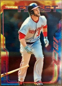 2014 Topps Finest "Bryce Harper" - Picture 1 of 2