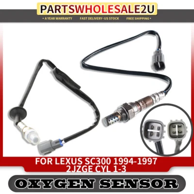 2x Upstream & Downstream Oxygen Sensors for Lexus SC300 3.0L 1994 1995 1996 1997 - Image 1 of 4