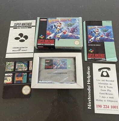 Mega Man X - Super Nintendo - SNES - AUS PAL - Complete - RARE - Image 1 of 4