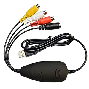 I41C USB 2.0 Audio Video Grabber AV S-Video digital Übertragung über Laptop PC - Bild 1 von 10