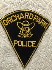 OLD NEW YORK LARGE ORCHARD PARK TRIANGLE UNIFORM POLICE PATCH