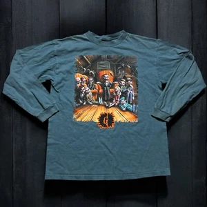 Vintage 90s Goosebumps Night of the Living Dummy Kid Size XL Long Sleeve T-Shirt - Picture 1 of 9