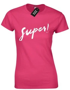 SUPER SUMMER LADIS T SHIRT CELFIE AWESOME SECONDS PARIS GIFT - Picture 1 of 6