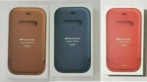 Apple iPhone 12 mini Leather Sleeve with MagSafe - Colors - Photo 1 sur 7