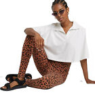 Women' High-Waisted Ankle-Lenght Classic Leopard Print Legging - Wild Fable